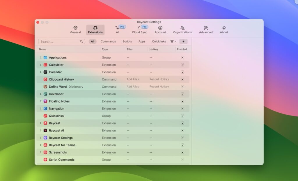 图片[3]-Raycast for mac v1.65.0免费版 快捷启动器-Mac软件免费下载-Mac良选