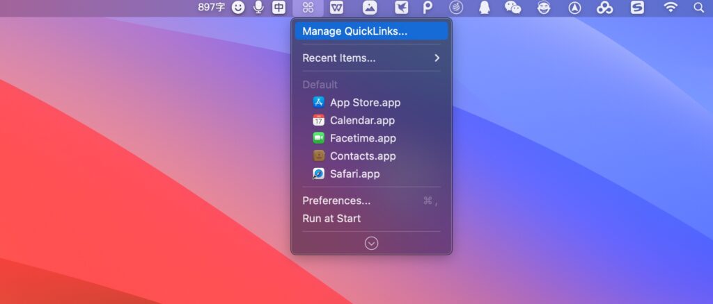 图片[1]-QuickLinks for Mac v3.4 激活版 菜单栏快捷命令-Mac软件免费下载-Mac良选