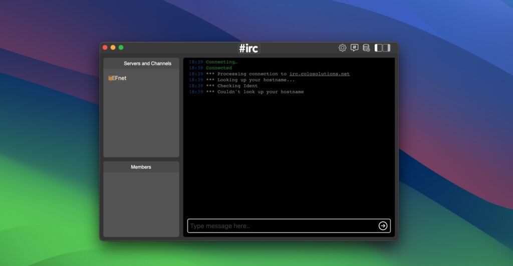 图片[1]-getIRC-IRC Client for Mac v1.5 IRC聊天客户端工具 直装版-Mac软件免费下载-Mac良选