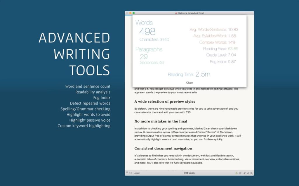 图片[3]-Marked 2 for Mac v2.6.38免激活版 文件预览工具-Mac软件免费下载-Mac良选