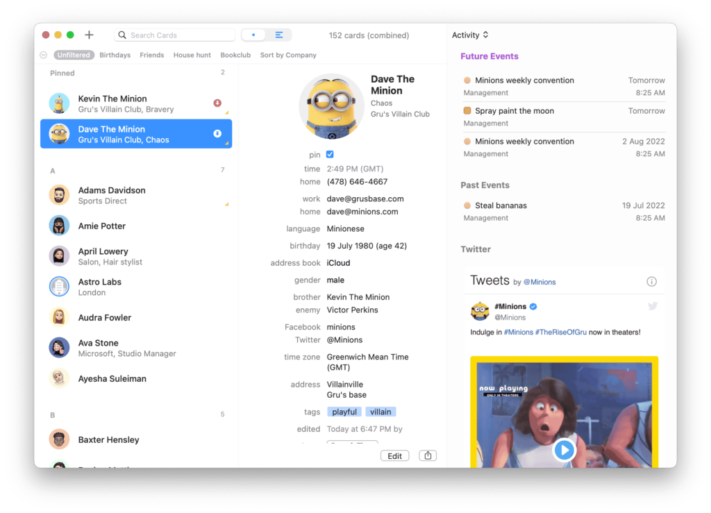 图片[1]-BusyContacts for Mac v2024.1.2中文激活版 通讯录管理工具-Mac软件免费下载-Mac良选