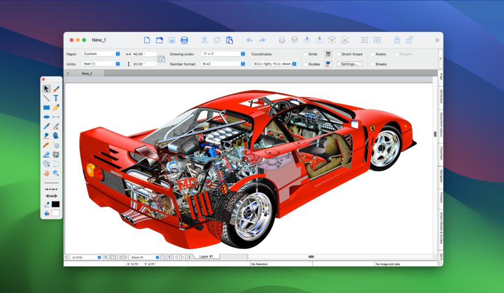 图片[1]-Canvas X Draw for Mac v7.0.4 矢量插图设计软件 免激活版-Mac软件免费下载-Mac良选
