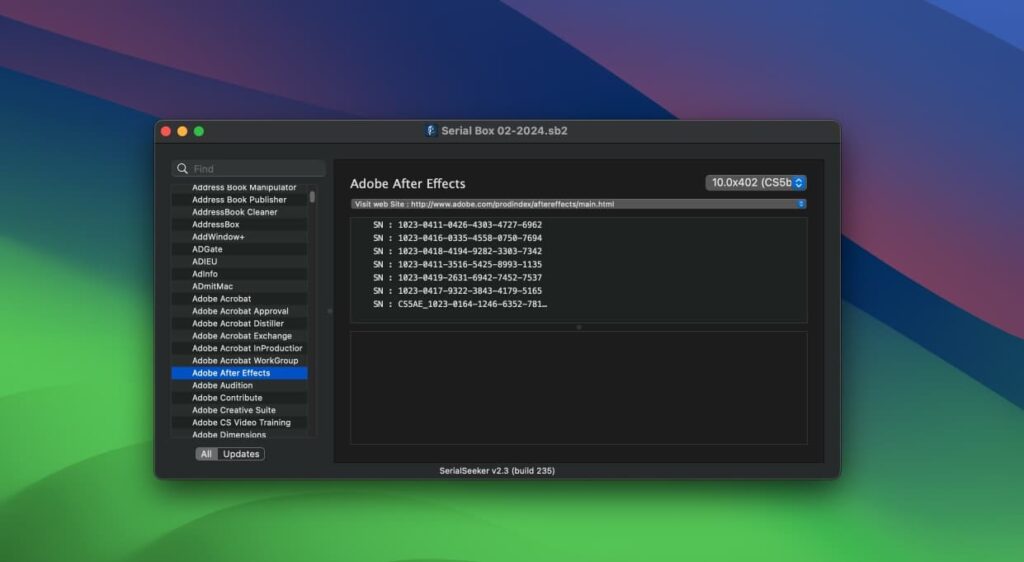 图片[1]-SerialBox v2024.02 中文版 正版软件序列号免费获取-Mac软件免费下载-Mac良选