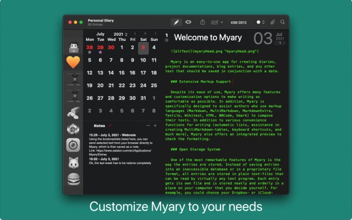 图片[5]-Myary for mac v2.5.6 免激活版 写作文本创建工具-Mac软件免费下载-Mac良选