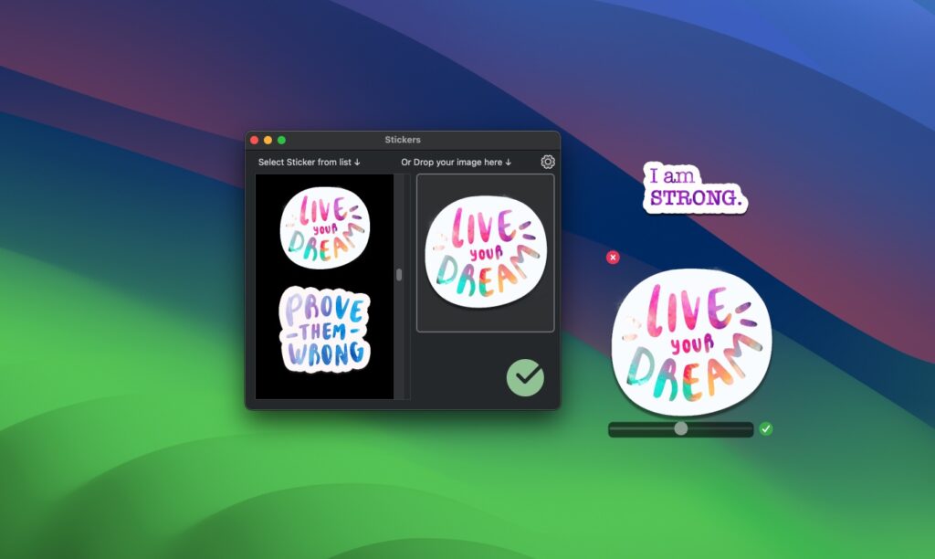 图片[1]-Desktop Stickers for Mac v2.90 激活版  桌面贴纸-Mac软件免费下载-Mac良选