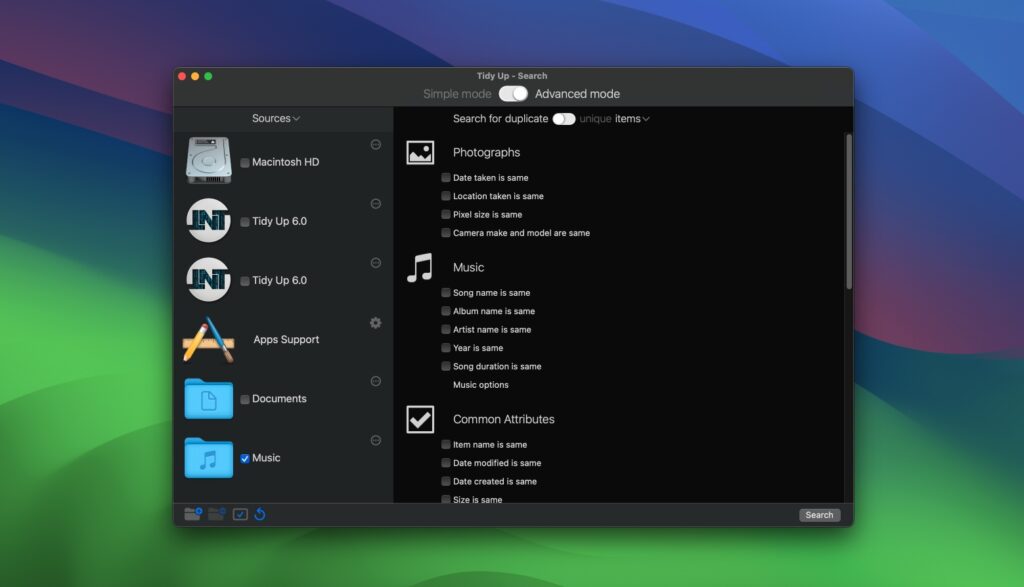 图片[1]-Tidy Up for Mac v6.0.5激活版 重复文件查找清理工具-Mac软件免费下载-Mac良选