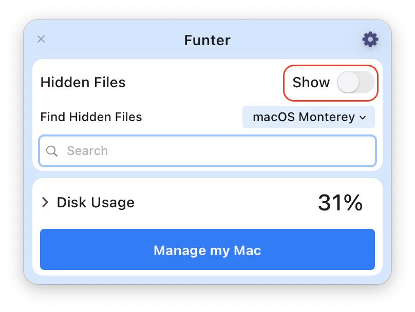 图片[2]-Funter for Mac v6.2.3免激活版 一键开关文件隐藏工具-Mac软件免费下载-Mac良选