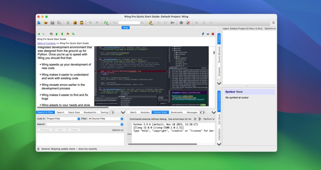 图片[1]-Wing Pro 10 for Mac v10.0.9 专业Python集成开发工具 注册激活版-Mac软件免费下载-Mac良选