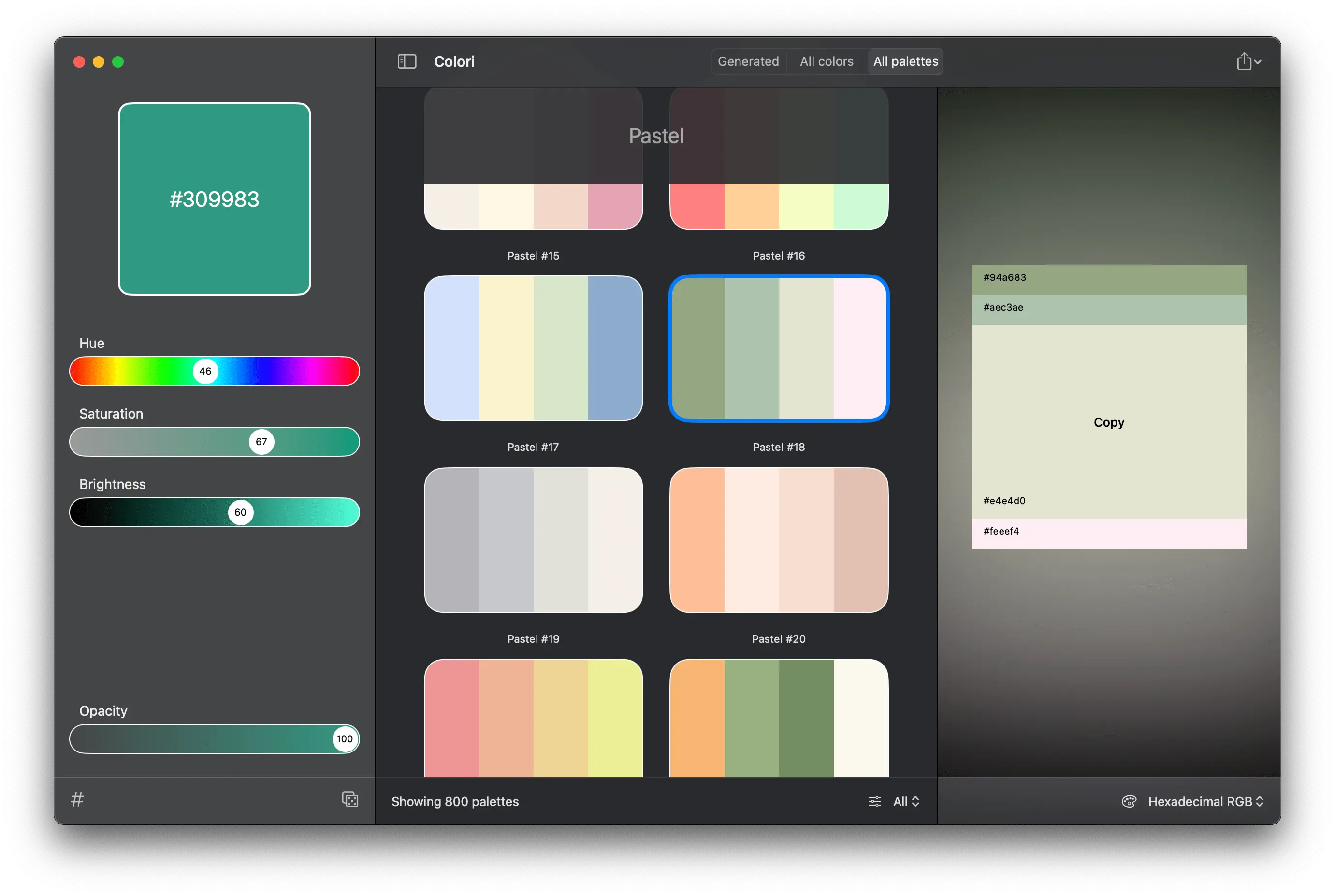 图片[2]-Colori for Macv 1.6 激活版 颜色设计 调色板-Mac软件免费下载-Mac良选