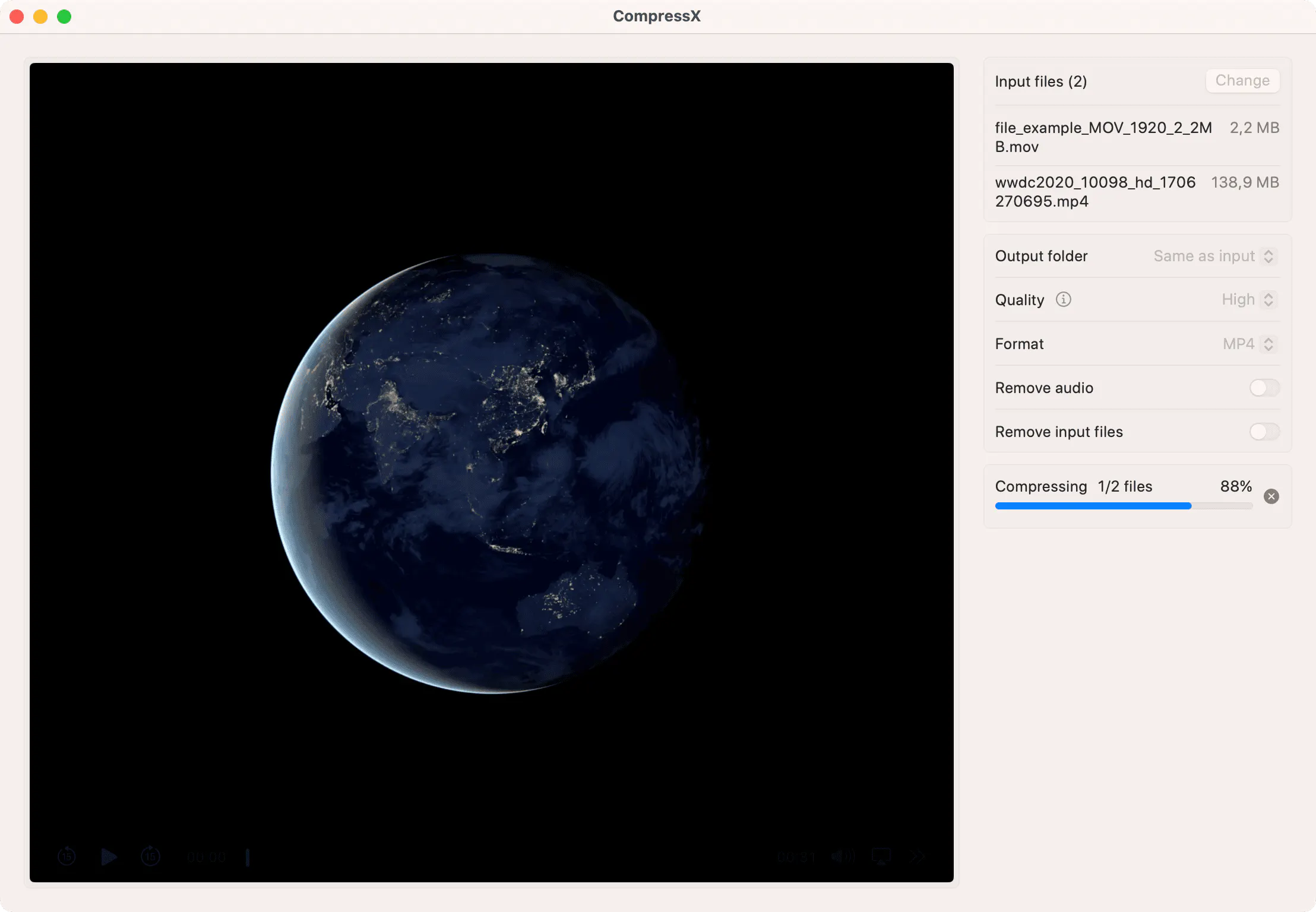 图片[1]-CompressX 1.17 破解版 视频和图像压缩工具-Mac软件免费下载-Mac良选