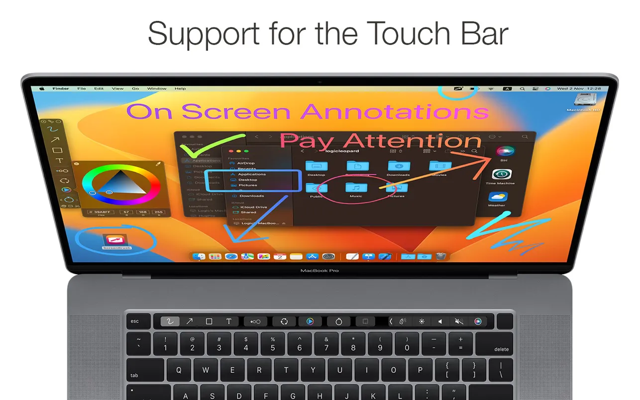 图片[1]-ScreenBrush 1.9.2 破解版 屏幕绘图 创新的屏幕标记和注解工具-Mac软件免费下载-Mac良选