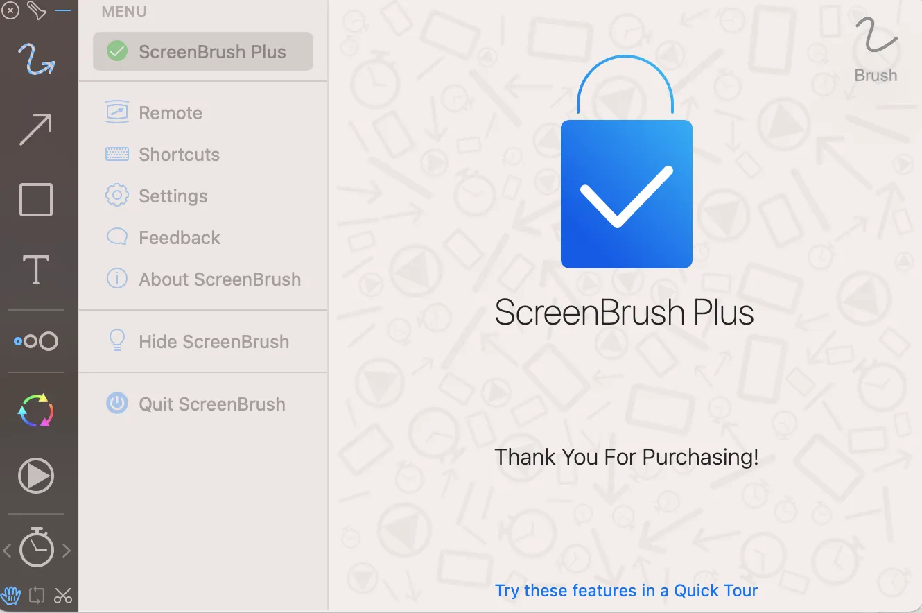 图片[3]-ScreenBrush 1.9.2 破解版 屏幕绘图 创新的屏幕标记和注解工具-Mac软件免费下载-Mac良选
