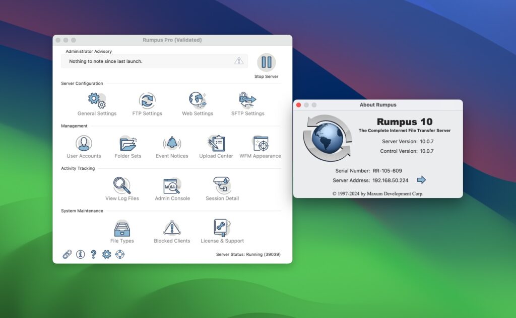 图片[1]-Rumpus Pro 10 for mac v10.0.78激活版 安全快速地ftp文件传输服务器-Mac软件免费下载-Mac良选