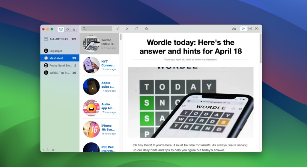 图片[1]-Leaf for mac v5.2.4 破解版   RSS新闻阅读的终极工具-Mac软件免费下载-Mac良选