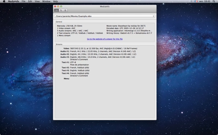 图片[1]-MediaInfo 24.06 中文破解版 专业音视频信息提取-Mac软件免费下载-Mac良选