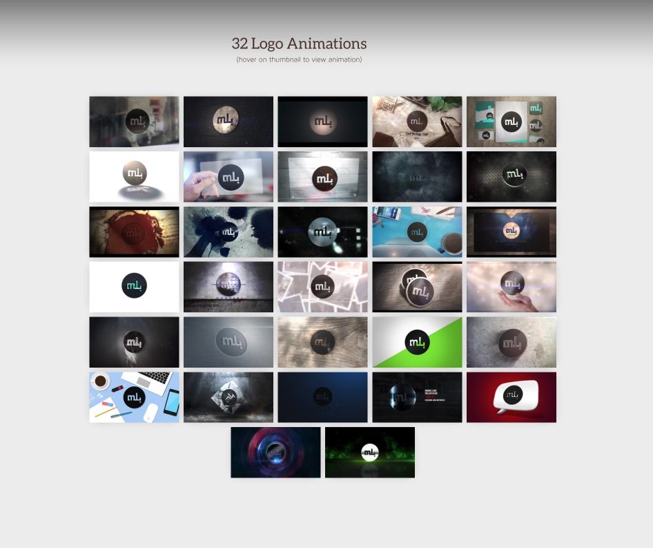 图片[1]-FCP X插件: 32个动画标志合集MotionVFX – mLOGO4-Mac软件免费下载-Mac良选