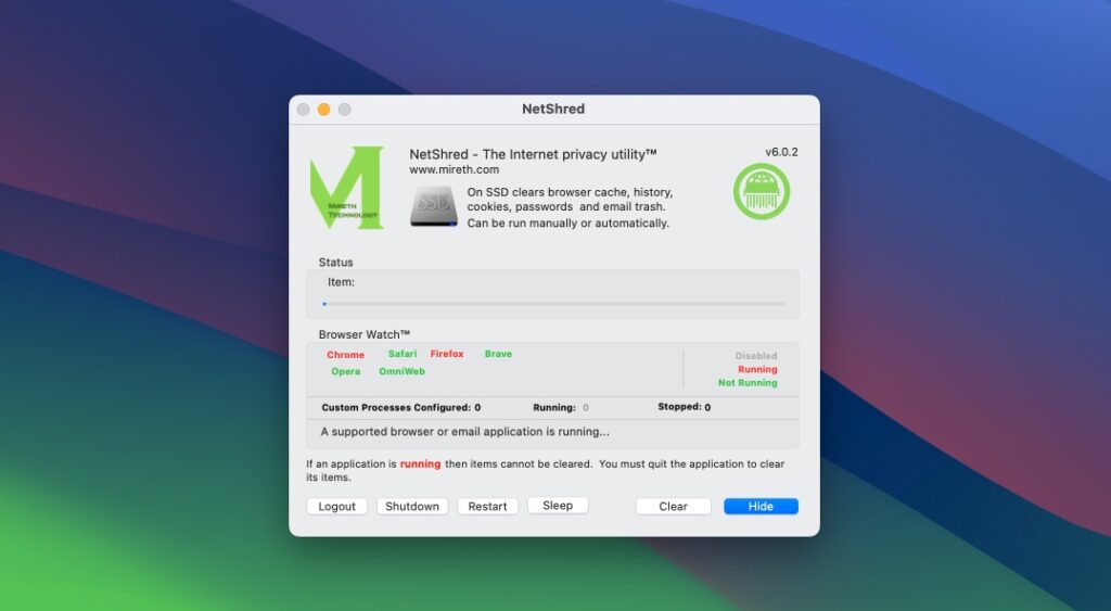 图片[1]-NetShred X for mac v6.0.3激活版 mac缓存清理软件-Mac软件免费下载-Mac良选