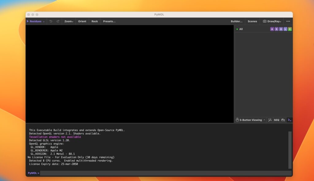 图片[1]-schrodinger PyMOL for mac v3.0.3激活版 生物分子结构可视化和模拟软件-Mac软件免费下载-Mac良选