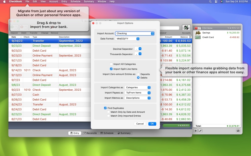 图片[3]-CheckBook Pro for mac v2.7.32激活版 优秀的个人理财管理软件-Mac软件免费下载-Mac良选