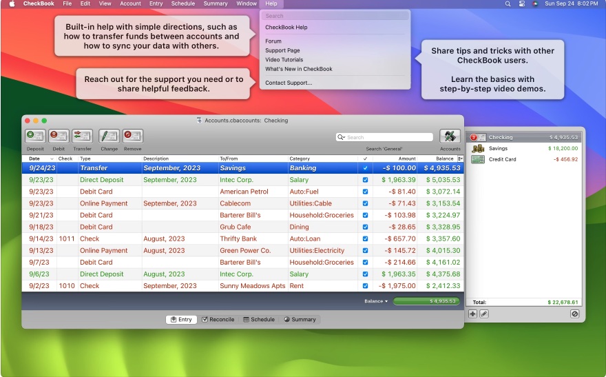 图片[5]-CheckBook Pro for mac v2.7.32激活版 优秀的个人理财管理软件-Mac软件免费下载-Mac良选
