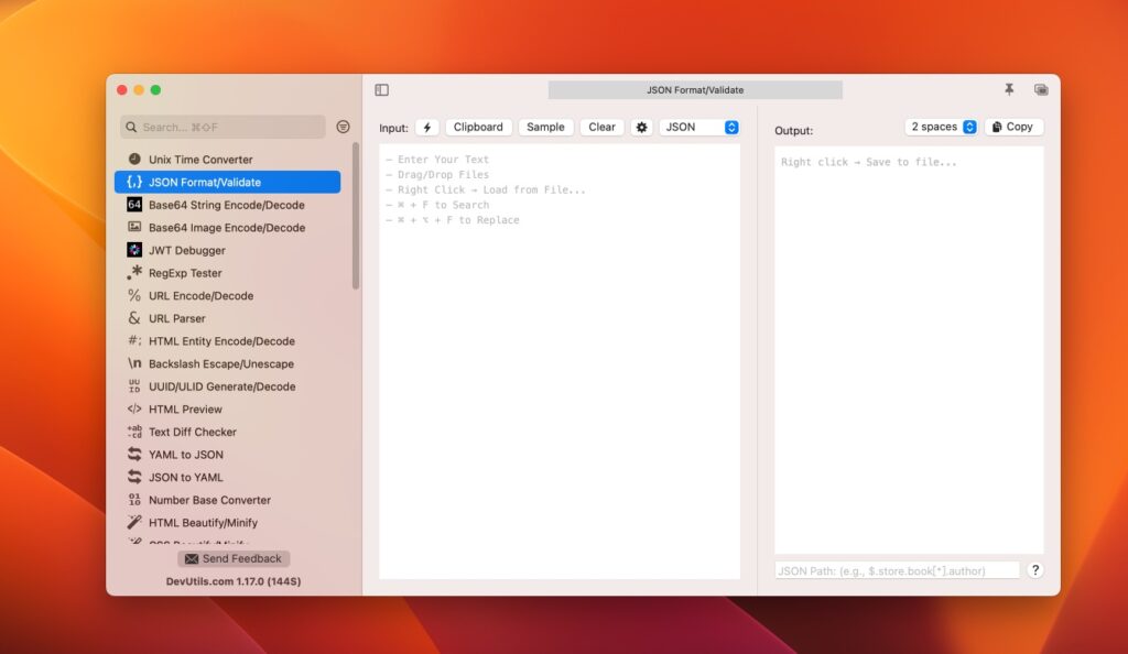 图片[2]-DevUtils 1.17.0 破解版 – 强大的开发者工具-Mac软件免费下载-Mac良选
