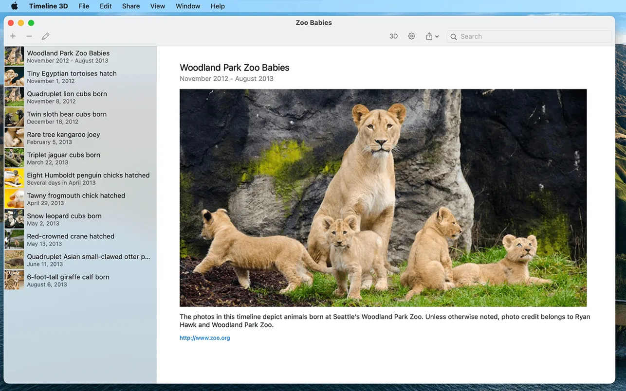 图片[1]-Timeline 3D 5.4.0 破解版  多媒体时间轴软件-Mac软件免费下载-Mac良选