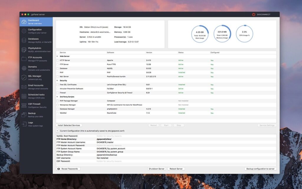 图片[3]-goPanel for Mac v2.9.6激活版 实用的Web服务器管理软件-Mac软件免费下载-Mac良选