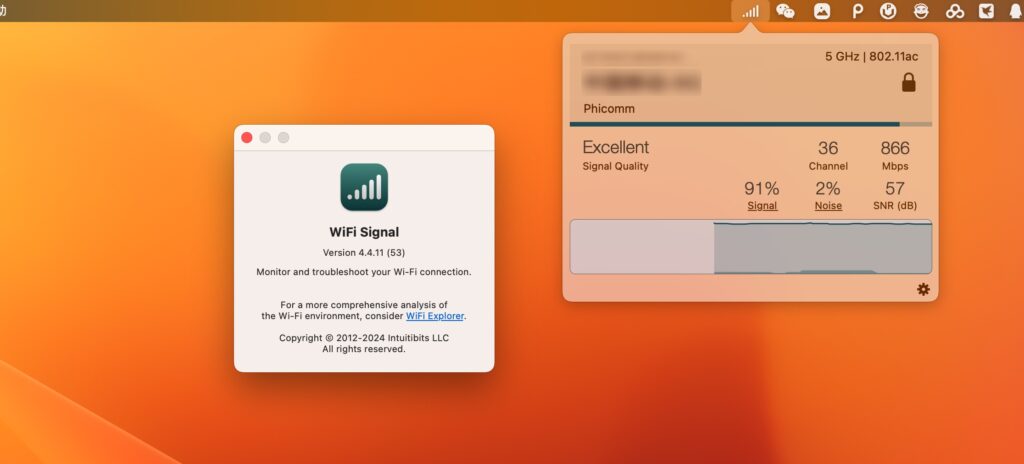 图片[1]-WiFi Signal for mac v4.4.12 英文激活版 wifi信号管理工具-Mac软件免费下载-Mac良选