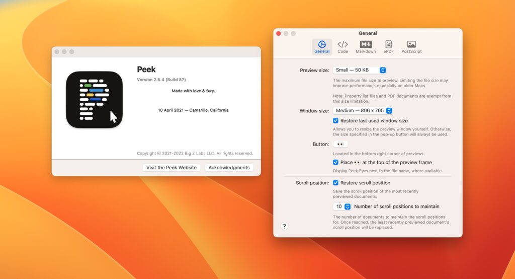图片[2]-Peek 2.6.4 破解版   mac 最强QuickLook插件-Mac软件免费下载-Mac良选