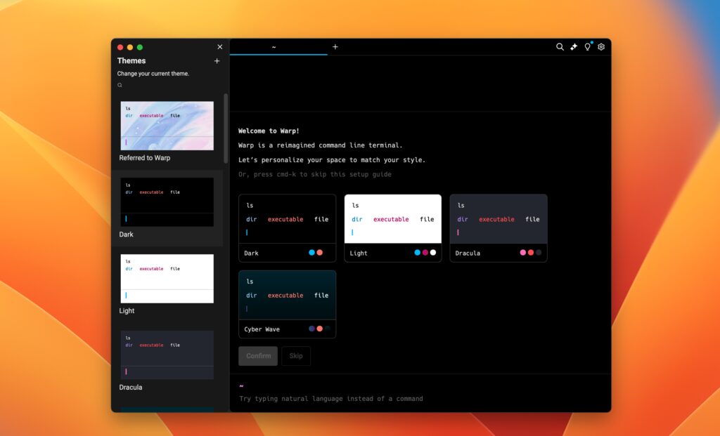 图片[1]-Warp 2024.10.21 免费版 – 用Rust构建的AI终端工具-Mac软件免费下载-Mac良选
