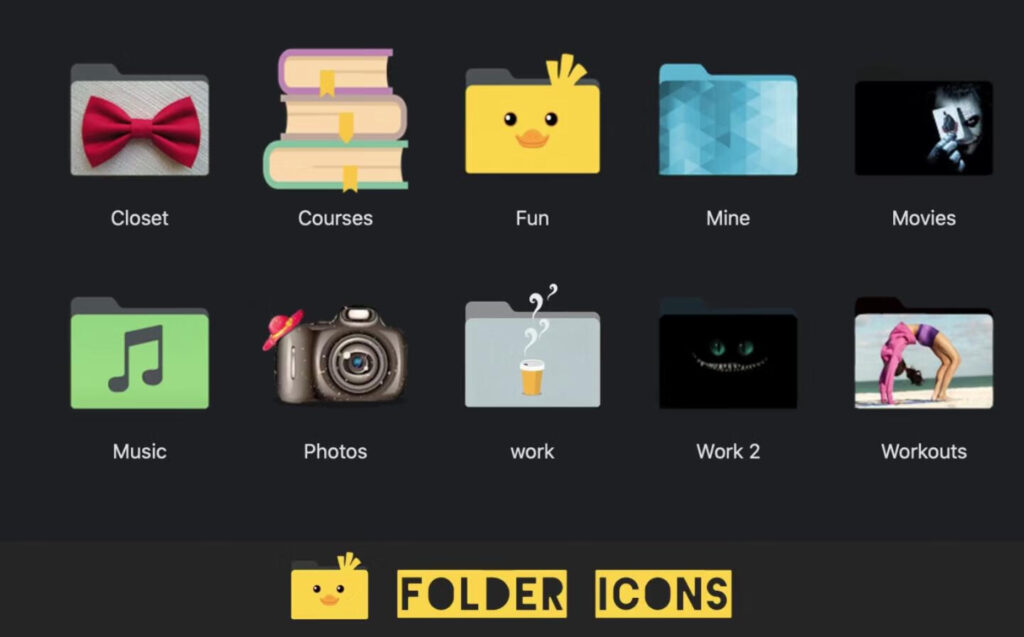 图片[1]-Folder Icons for mac v2.0.2 激活版 文件夹个性化图标修改软件-Mac软件免费下载-Mac良选