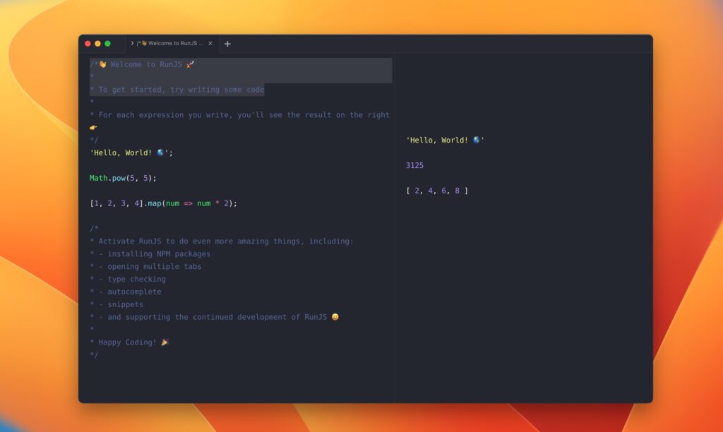 图片[1]-RunJS for mac  v3.0.3 破解版 前段代码编辑工具-Mac软件免费下载-Mac良选