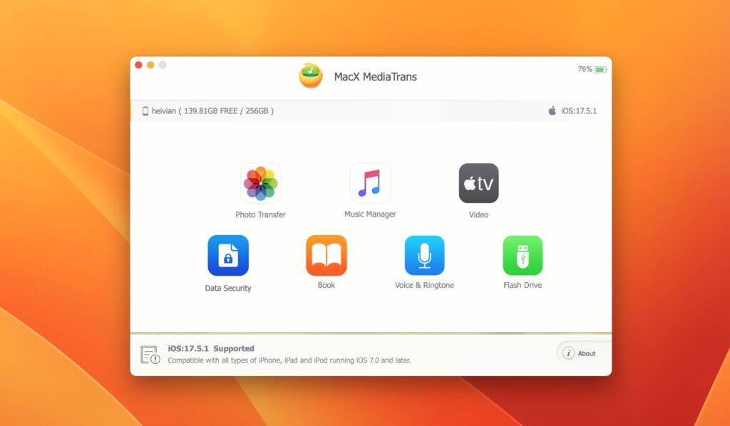 图片[1]-MacX MediaTrans for mac v8.0激活版 iPhone管理工具-Mac软件免费下载-Mac良选