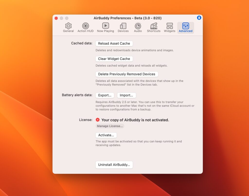 图片[5]-AirBuddy for mac v3.0.830 Beta英文版 AirPods耳机管理软件-Mac软件免费下载-Mac良选