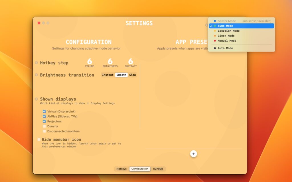 图片[4]-Lunar Pro for Mac v6.7.13英文官方版 屏幕亮度调整软件-Mac软件免费下载-Mac良选