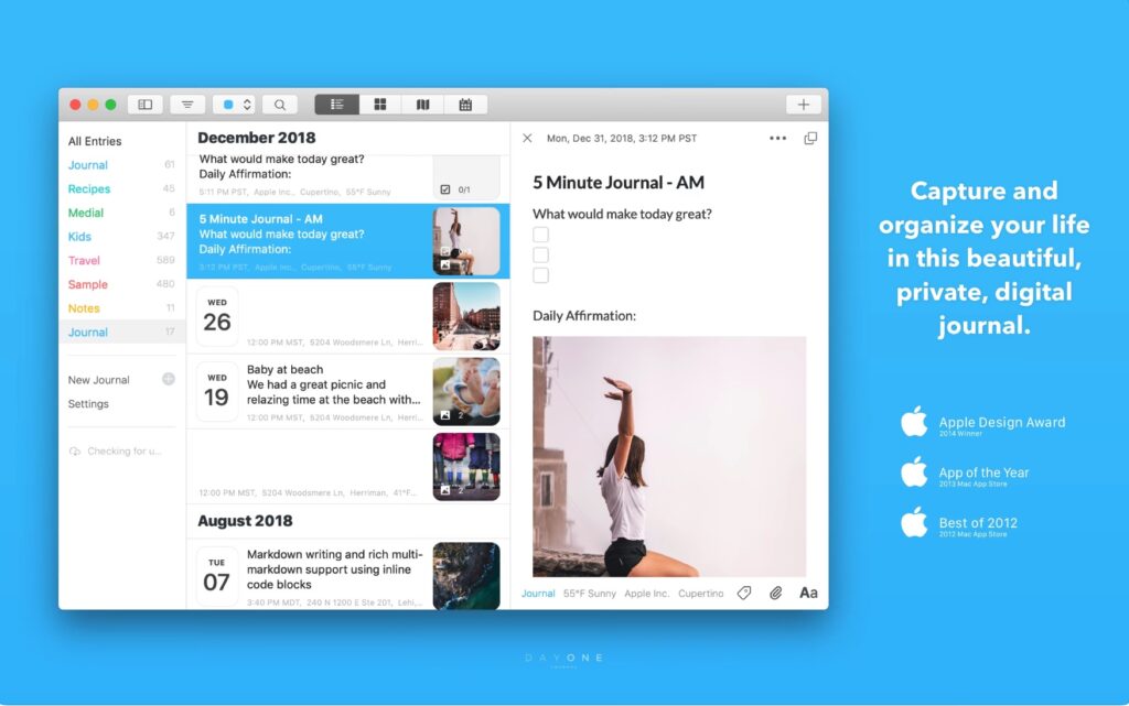 图片[1]-Day One for Mac v2024.16.1中文版 好用的日记工具-Mac软件免费下载-Mac良选