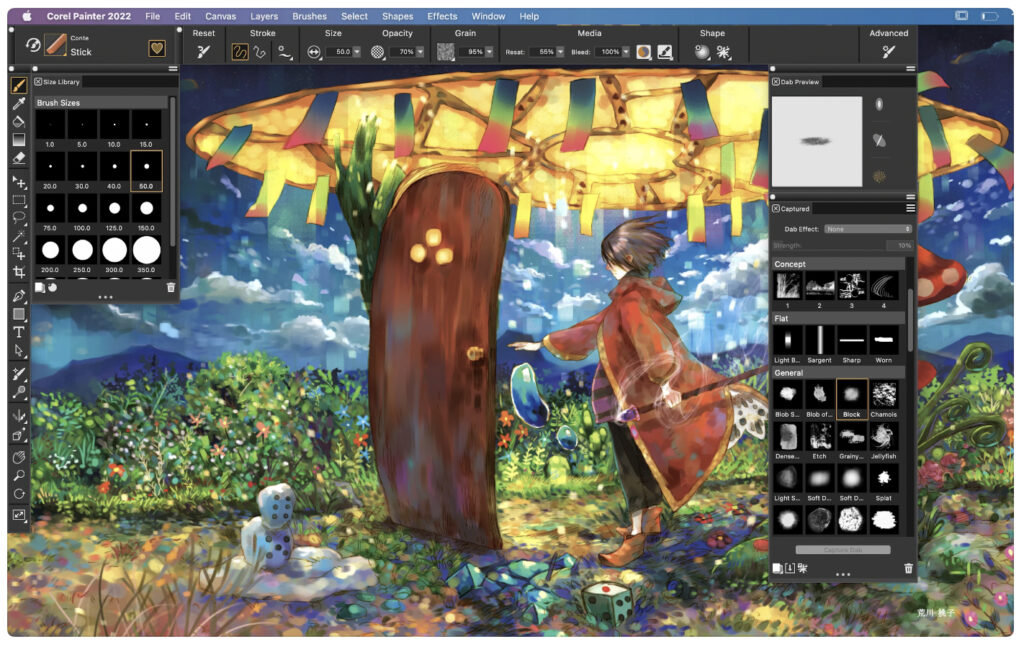 Corel Painter 2023 v23.0.0.352 破解版强大的数字艺术绘图软件 Corel Painter 2023 v23.0.0.352 破解版强大的数字艺术绘图软件