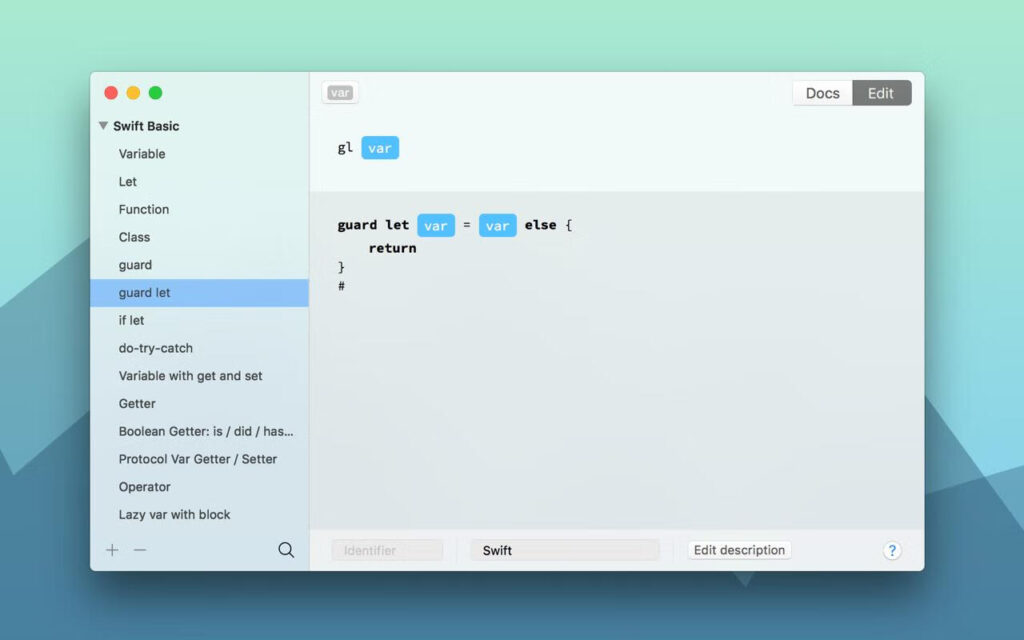 图片[2]-TeaCode for Mac v1.1.3 激活版 快速编写代码工具-Mac软件免费下载-Mac良选