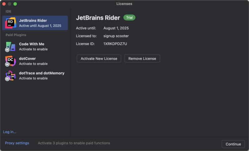 Rider 2024.2.2 激活不了-Mac软件免费下载-Mac良选