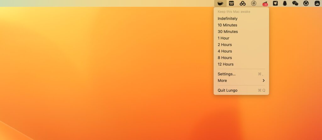 图片[1]-Lungo for Mac v2.7.2 激活版 防止休眠软件-Mac软件免费下载-Mac良选