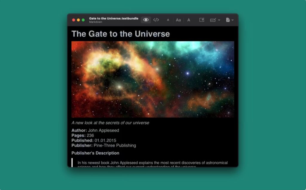 图片[2]-Gazer for mac v1.2.5激活版 Markdown格式文本工具-Mac软件免费下载-Mac良选
