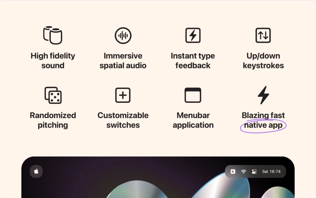 图片[3]-Klack for Mac v1.6.1 英文版 键盘打字音效软件-Mac软件免费下载-Mac良选