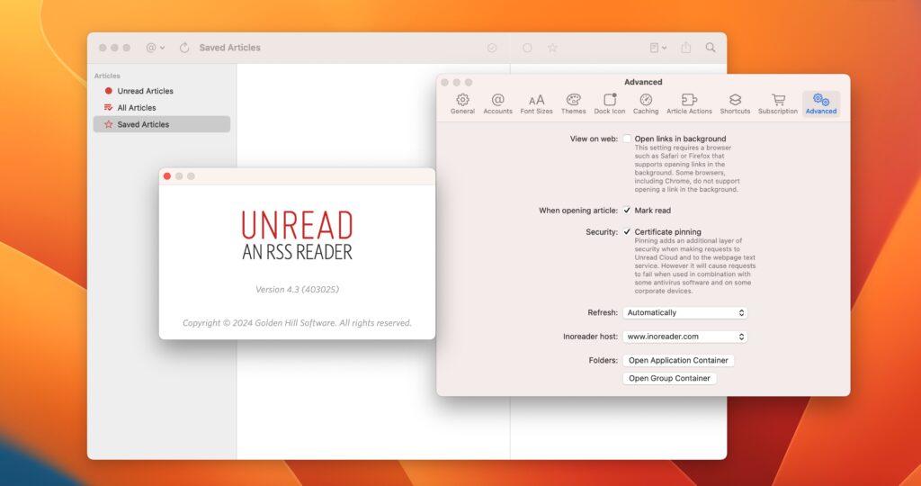 图片[1]-Unread for mac v4.4.4 破解版 Reeder同类型RSS订阅工具-Mac软件免费下载-Mac良选