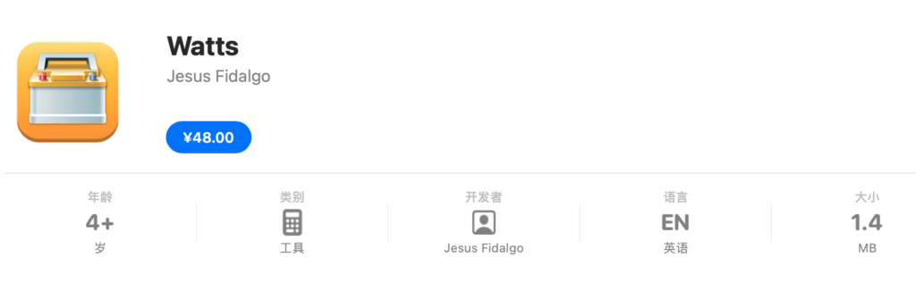 图片[1]-Watts for mac v3.0.0 激活版 电池管理软件-Mac软件免费下载-Mac良选