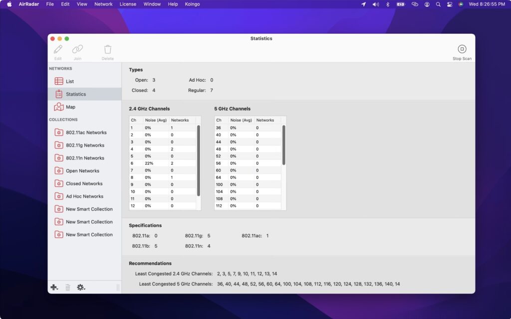 图片[4]-AirRadar for Mac v7.4.1激活版  WIFI网络扫描工具 激活版-Mac软件免费下载-Mac良选