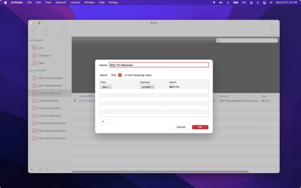 图片[5]-AirRadar for Mac v7.4.1激活版  WIFI网络扫描工具 激活版-Mac软件免费下载-Mac良选