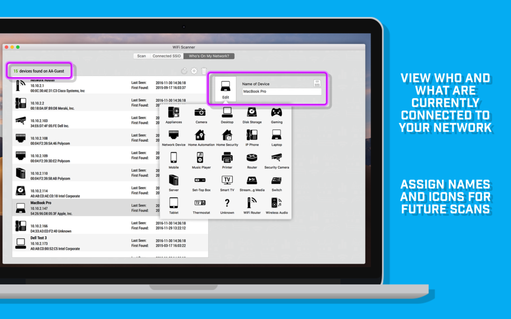 图片[6]-WiFi Scanner for Mac v3.4 激活版 Wifi无线网络扫描管理软件-Mac软件免费下载-Mac良选