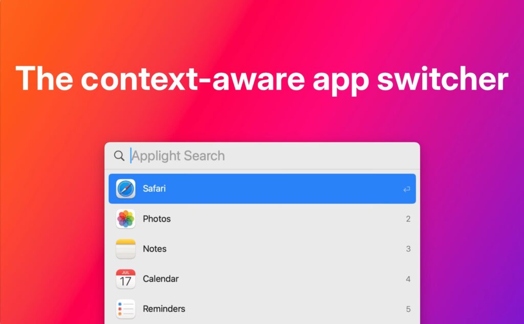 图片[1]-Applight v1.0.17 破解版  窗口智能切换应用-Mac软件免费下载-Mac良选
