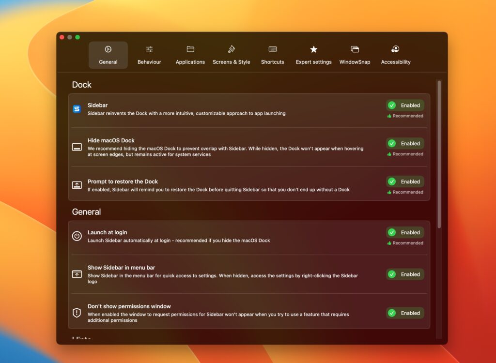 图片[1]-Sidebar for mac v1.8.4 破解版 Dock栏工具-Mac软件免费下载-Mac良选