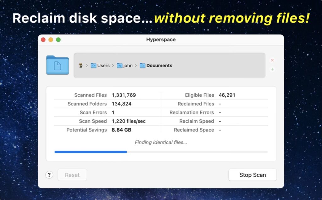 图片[1]-Hyperspace for Mac v1.3.9 磁盘相同文件清理工具-Mac软件免费下载-Mac良选
